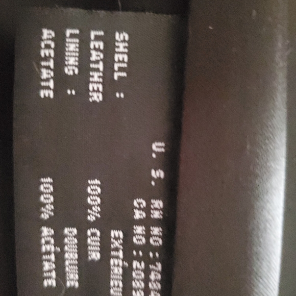 Black Leather car coat - Picture 5 of 7